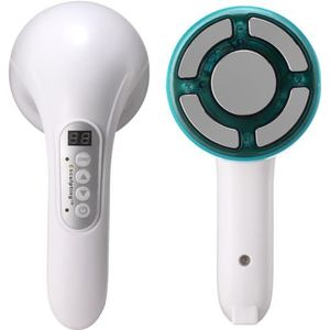 Pakerler Radiofrequentie cellulitis lichaamsapparaat - wit plastic, inclusief netsnoer, handleiding - cellulitismachine - huidverzorgingsapparaat - verbetering van de huidskleur en uitstraling