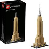LEGO 21046 Architecture Empire State Building, New York Display en Verzamelmodel voor Volwassenen