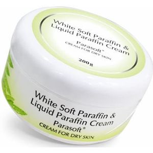 Parasoft Droge huidcrème, vrij van parabenen, met extra welvaart, natuurlijke aloë vera, 200 g