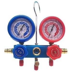 Manometer, Auto Airconditioning Manometer Manometer Slang Kit For R22 R-410A R-134a R-404A Koelmiddel Manometer Set Met Doos(Carton)