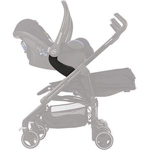Maxi Cosi adapterset voor babyzitje op Dana For2 Twin Buggy