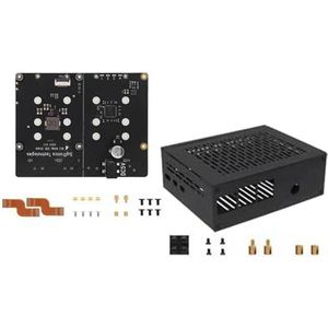 X1011 PCIE naar NVMe Interfaces Expansion Board Snelle Snelheid ondersteunt veelvoudige Solid Disk Size
