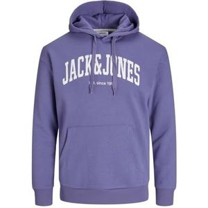 Bestseller A/S Heren JJEJOSH Sweat Hood NOOS capuchontrui, Twilight Purple, S, Twilight Purple, S