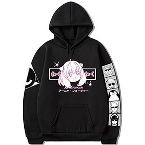 westtrend Spy x Family Hoodie Unisex Anya Forger Trui Anya Forger Hoodies Anime Spy x Family Hoodie Voor Mannen Vrouwen