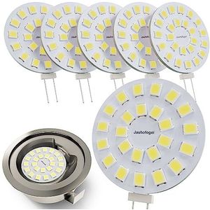 G4 - LED Lampen - Cool Wit - 12V - 2W Vervanging voor 20W Halogeenlamp - 6 Stuks