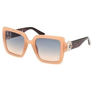 Guess - Gu00103 - Gepolariseerde Zonnebril - Glanzend Zwart - Gradiënt Smoke - INJECTED SUNGLASSES