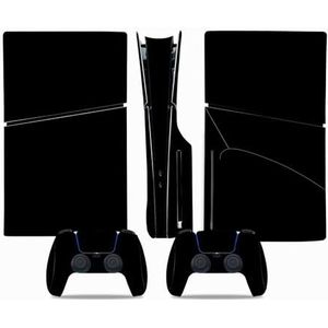Voor PS5 Slim Skin Disc Edition & Voor PS5 Slim Skin Digital Edition Console Controller Vinyl Cover Skins Wraps Krasbestendig Compatibel 00355 Bubble Free Geen Schuimend Anti-kras (Size : Digital Edi