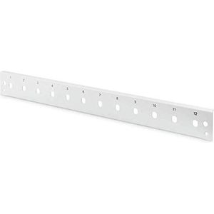 DIGITUS LWL Splicing Box Frontpaneel - Glasvezel Patch-Panel - 12x ST SX - 19-inch 1HE Snelsluiting