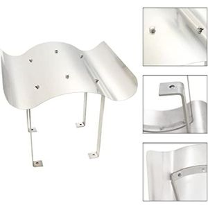 AUUIJKJF Haard & Houtkachel Accessoires Schoorsteen Cowl RVS Zilver Huis & Tuin