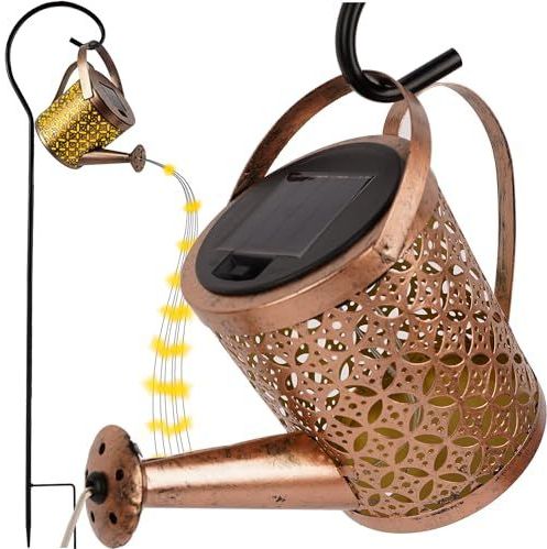 Gardlov Solar-tuinlamp led decoratief gieter patroon schemersensor 23846