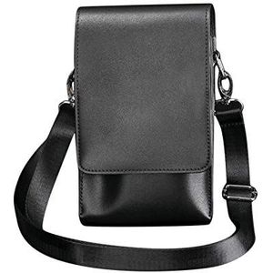 Kapperstas, gereedschapstas, kappersschaar-gereedschap-heupholster, schoudertas van PU-leer, kappersschaar-etui, zwart