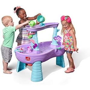 Step2 Rain Shower Splash Unicorns Watertafel met Eenhoorns met 13-delige accessoireset | Waterspeelgoed voor kind | Activiteitentafel met water voor de tuin