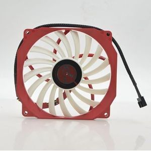 LMNCBVYA Krachtige 4-draads oplossing voor pc en elektronica, 120 mm, slim chassis, 12 V, temperatuurregeling, torenventilator