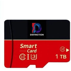 MicroSD 1TB - MicroSDXC - Hoge snelheid 75 MB/s - Class 10 - U3 geheugenkaart - Inclusief SD adapter