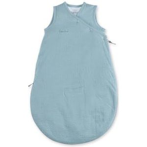 BEMINI - Magic Bag babyslaapzak – 0/3 maanden – 60 cm – mineraalblauwe wonder – Tetra Jersey – zomer