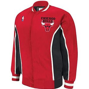 Mitchell & Ness M&N Authentieke Warm Up Jas Chicago Bulls 1992-93 rood - M