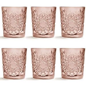 Libbey Drinkglas Hobstar - Roze - 355 ml - 6 Stuks