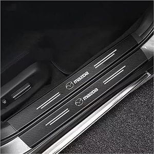 Instaplijsten - 4 Stuks - Voor Mazda CX-60 CX-7 CX-8 CX-9 - Scuff Guard - Antislip Accessoires
