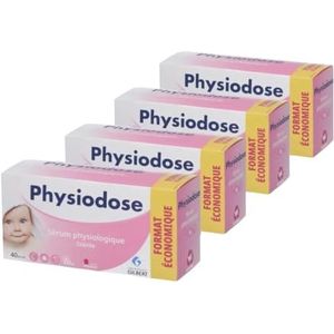 Physiodose - Zoutoplossing - Steriele Zoutoplossing - 160 Doses - Neusspoeling voor Baby's