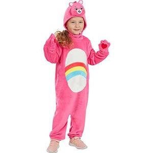 Funidelia | Lachbeertje kostuum - Troetelbeertjes Care Bears voor meisjes en jongens Kostuum voor kinderen Accessoire verkleedkleding en rekwisieten voor Halloween - Maat 3-4 jaar