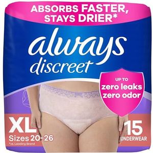 Always Discreet - Incontinentie-ondergoed - Extra Groot - 15 Stuks