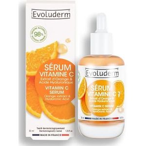 EVOLUDERM Eclat Serum met vitamine C, 98% ingrediënten van natuurlijke origine, 30 ml