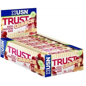 Lot de 12 Trust Crunch Raspberry Cheesecake 60g