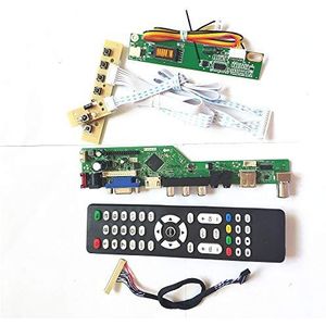 Voor LTN150P4-L01/L03 T.V53 controller board 1CCFL 30Pin LVDS LCD display panel Remote+Inverter+toetsenbord VGA HDMI AV USB DIY kit (LTN150P4-L01)