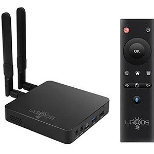 Ugoos AM6B Plus TV Box Amlogic S922X-J Android 9.0 DDR4 4 GB RAM 32 GB ROM WiFi6 1000M Ethernet USB 3.0 BT5.0 4K H.265 HDR TV Box