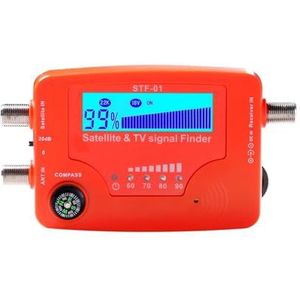 2-in-1 satelliet- en tv-signaalzoeker LCD digitale satellietzoeker Draagbare antenne Signaalsterktemeter Signaalzoekmeter Hoge gevoeligheid