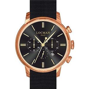 Locman 1960 Chronograaf herenhorloge Trendy Code 0254R01R-RRBKRGNK