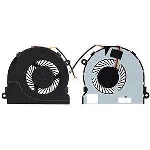 Laptop CPU koelventilator Voor For DELL Inspiron 5457 Zwart