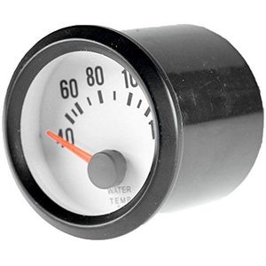 Mintice 2"" 52mm Watertemperatuurmeter Auto Blauw LED Licht Watertemperatuurmeter Elektrische Water Temp Meter Gauge Bellen Wijzer Indicator Universeel