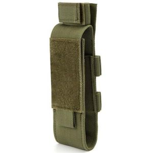 Tactische Nylon Tourniquet Pouch, Zachte Medische Torniquet Pouch, Elastische Zaklamp/Medische Schaar, voor Wandelen, Kamperen, Klimmen, Vissen, Groen, klassiek