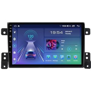 Android 12 Autoradio Voor Suzuki Vitara 2005-2015 9 Inch Touchscreen Met Draadloze Carplay Android Auto GPS Bluetooth HiFi WiFi Stuurwielbediening Spiegel Link Achteruitrijcamera(M100S - 4 Core 1+16G