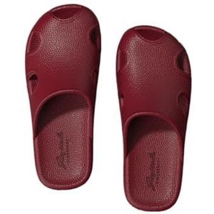 Sandalen, Baotou Soft Sole Buitenkleding Thuis Binnensandalen Pantoffels Pantoffels(Red,45 EU)