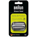 Braun Series 3 32B Elektrisch Scheerapparaat Vervangende Scheerkop - Zwart