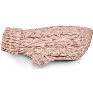 WOLTERS Gebreide trui met vlechtwerk in diverse maten en kleuren, maat: 50 cm, kleur: roze