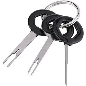 Keenso Auto Pin Removal, Auto Kabelaansluiting Verwijderingsgereedschap Pin Removal Tool Terminal Pin Removal Tool Tool (Plastic Greep) Onderhoudsgereedschap