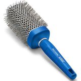 Bio Ionic BlueWave Round Brush X-Large,NanoIonic Conditioning Brush,Crimped bristles for added tension, Soft Touch, Easy Grip Handle