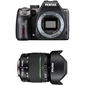 Pentax K-70 + 18-55 WR - Weerbestendig - Zwart