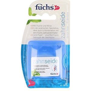 Fuchs Tandzijde mint gewaxt, 50m, 3-pack (3 x 50 m)