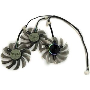3 stuks HD7970 GPU grafische ventilator voor GIGABYTE GV-R797OC-3GD HD 7970 videokaartkoeling