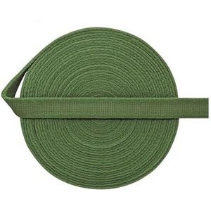 2 5 10 Yard 3/8"" 10mm BH Beugelhoesje Elastische Banden Pluche Nylon Channeling Tape Lingerie Ondergoed Naaiwerk Trim-Militair Groen-10mm-10 Yards