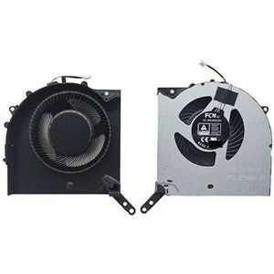 Laptopkoeler CPU GPU-koelventilator voor Lenovo R9000P2021H Y9000P 2021H IAH7H 2022(Light pink)