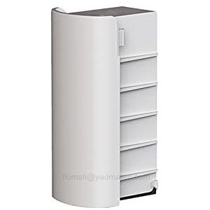 Handbediende slimme inkjetprinter, Huidvriendelijke inktcartridge Handheld Printer Draagbare Inkjet Tattoo Printer inkt Eetbare inktcartridge voor Code Date Label-industrie(1 Brown(food) ink)