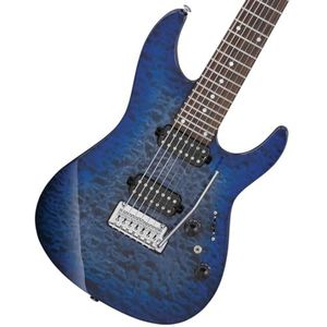Ibanez Premium AZ427P2QM-TUB Twilight Blue Burst - Elektrische gitaar