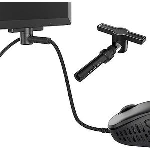 Pulsar Gaming Gears - Micro Bungee ES - Ondersteuning voor Bekabelde Muis - Vrije Beweging op je Bureau