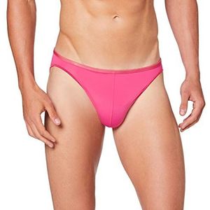 Hom - Micro Briefs 'Plumes' voor Heren - Basic Ondergoed, roze, XL