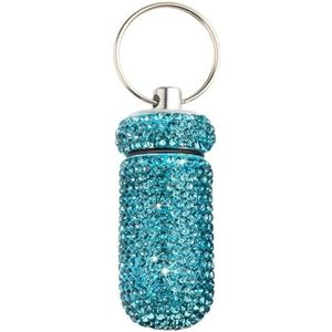 Multifunctionele Stevige Legering Pilling Container Ketting met Medicals Alert Sieraden Accessoire voor Mannen en Vrouwen Dagelijks Gebruik